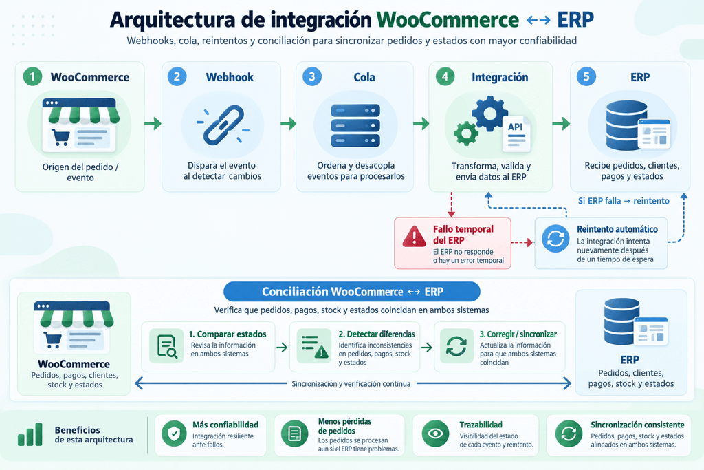 Integrar WooCommerce con ERP: 9 claves esenciales para automatizar inventario y facturación 3 Integrar Woocommerce Con Erp